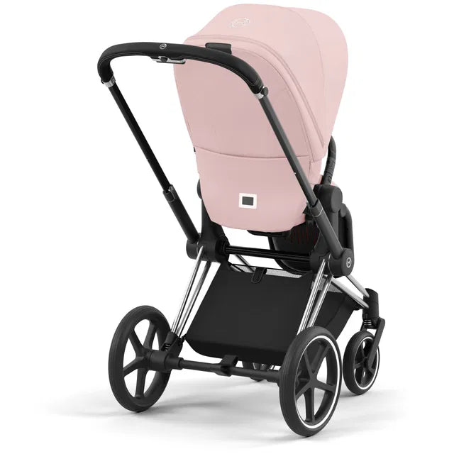 Cybex Priam Travel Bundle-Set 4in1 inkl Cloud T Plus Peach Pink / Chrome