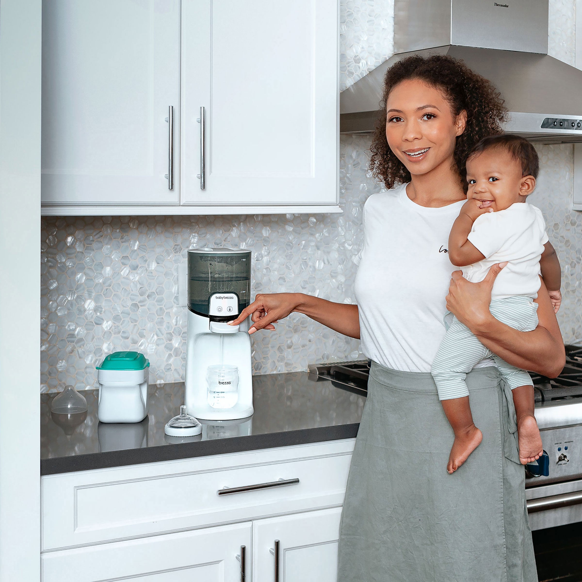 Babybrezza Instant Warmer Weiss