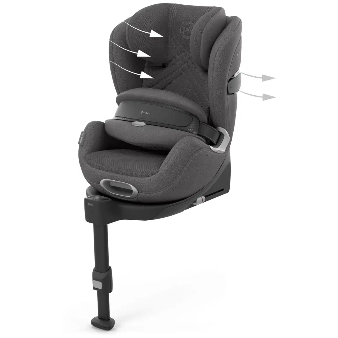 CYBEX Anoris T2 i Size Plus mirage grey dark grey