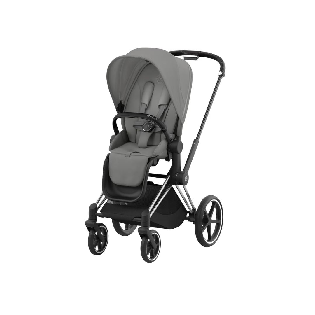 Cybex Priam Travel Bundle-Set 4in1 inkl Cloud T Plus Mirage Grey / Chrome