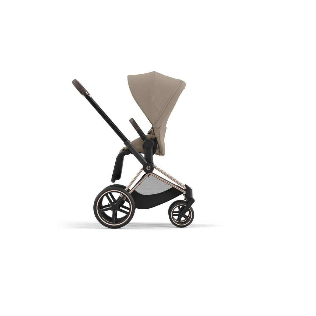 Cybex ePriam Rose Travel Bundle-Set 4in1 inkl Cloud T Plus Cozy Beige /