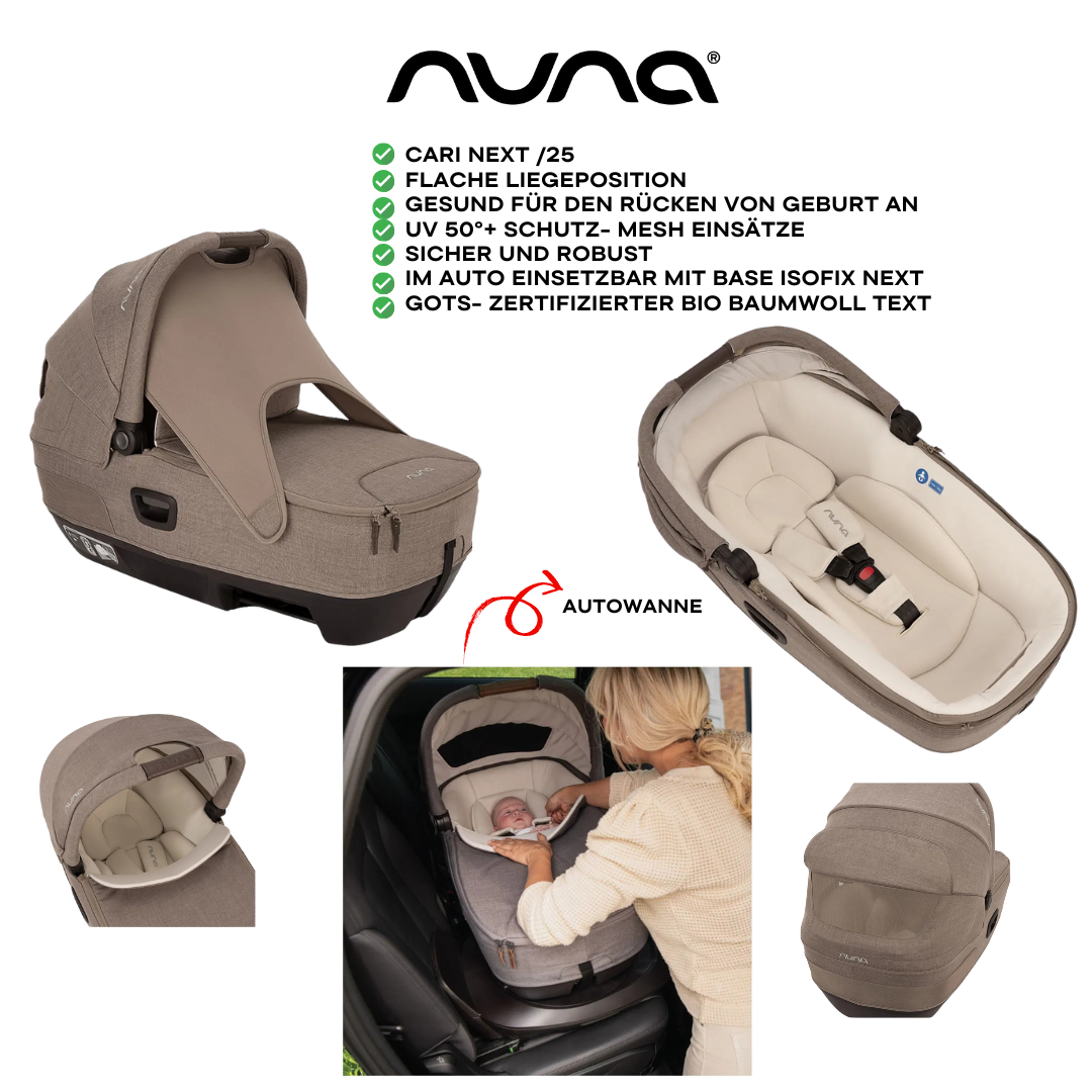 Nuna Mixx Next Bundle Set 4in1 inkl Cari Next & Pipa Next Cedar