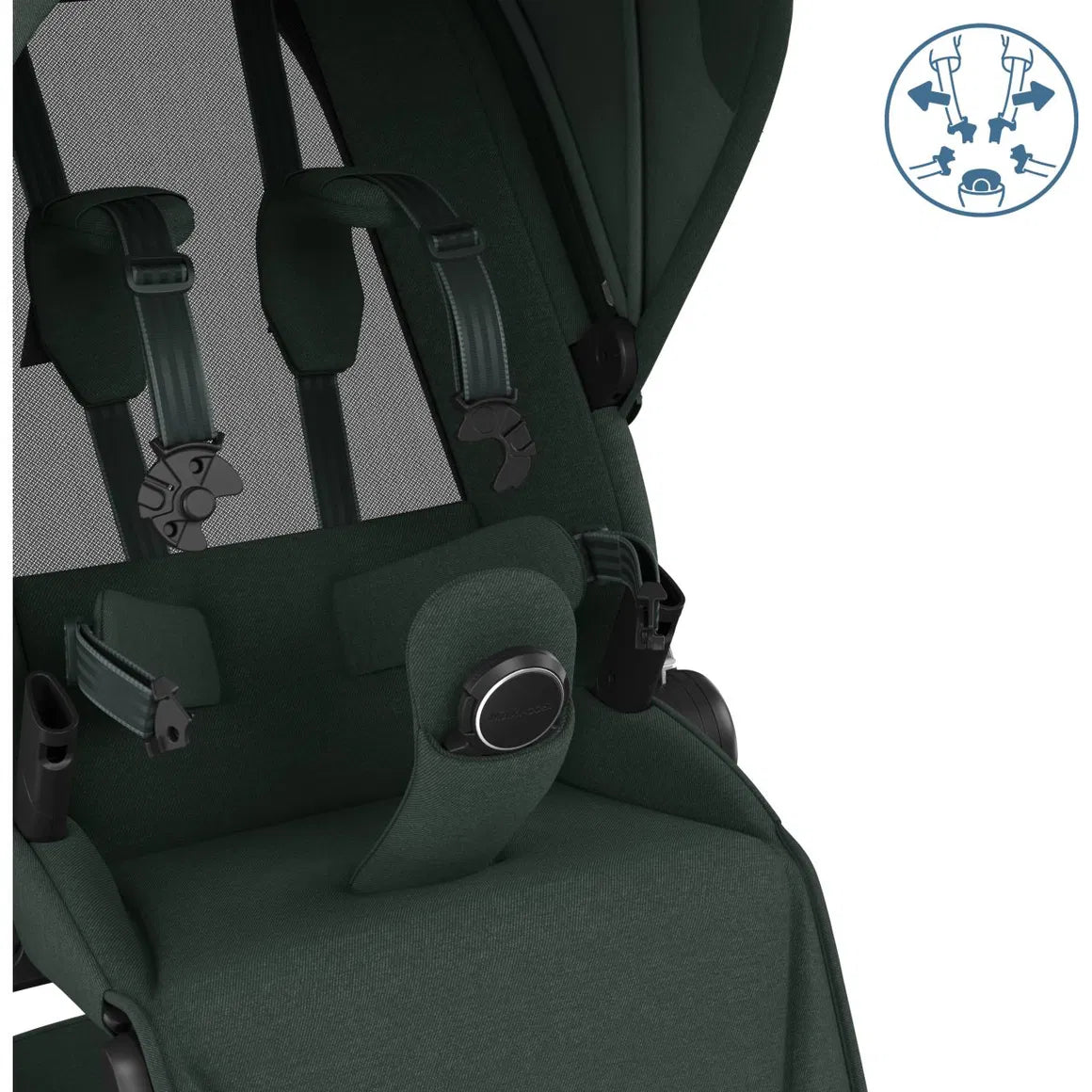 Maxi Cosi Fame 4in1 Bundle Set inkl. Pebble 360 Pro2 twillic green