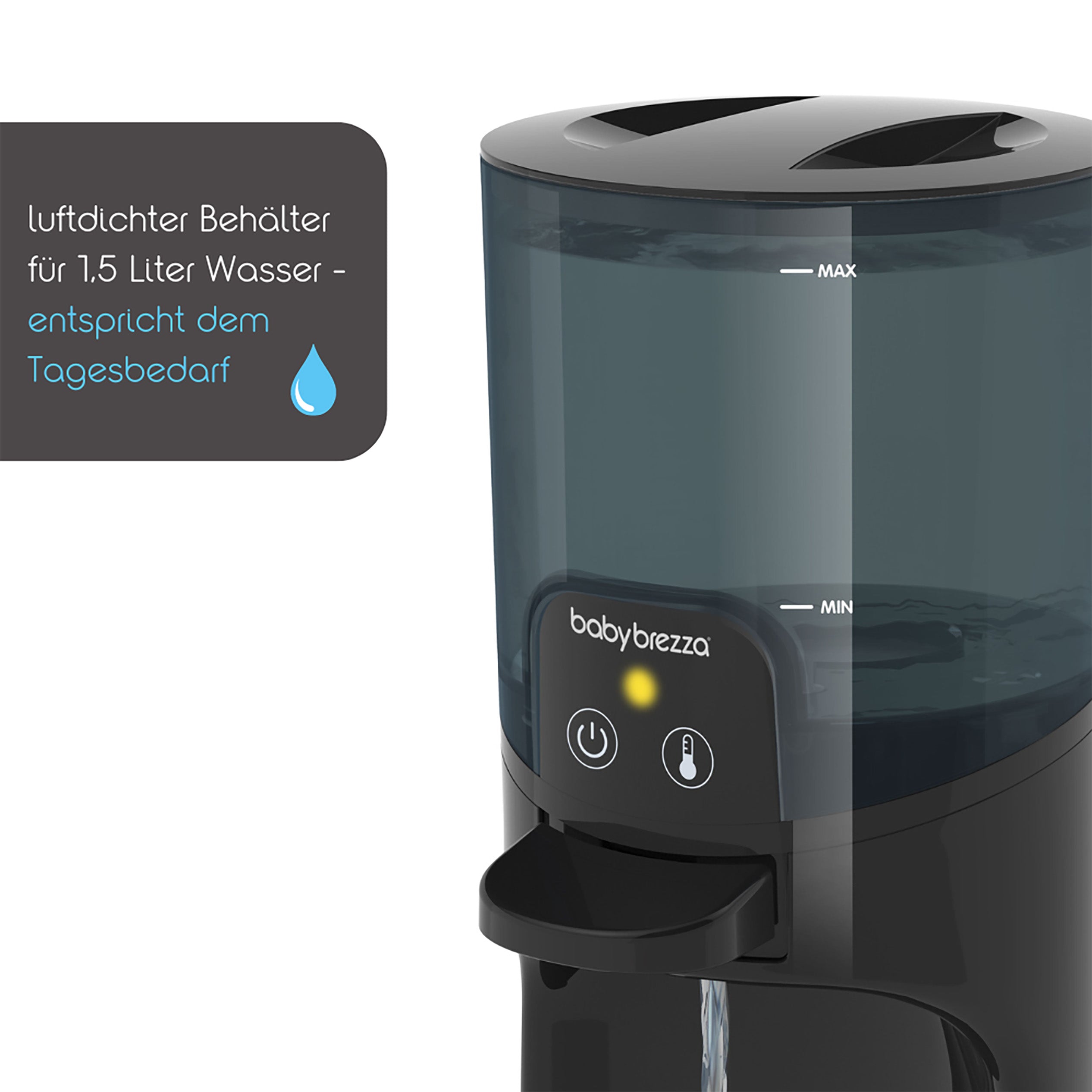 Babybrezza Instant Warmer Black
