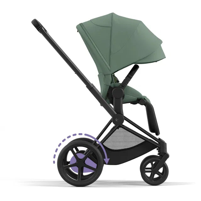 Cybex ePriam Travel Bundle-Set 4in1 inkl Cloud T Plus Leaf Green/ Black