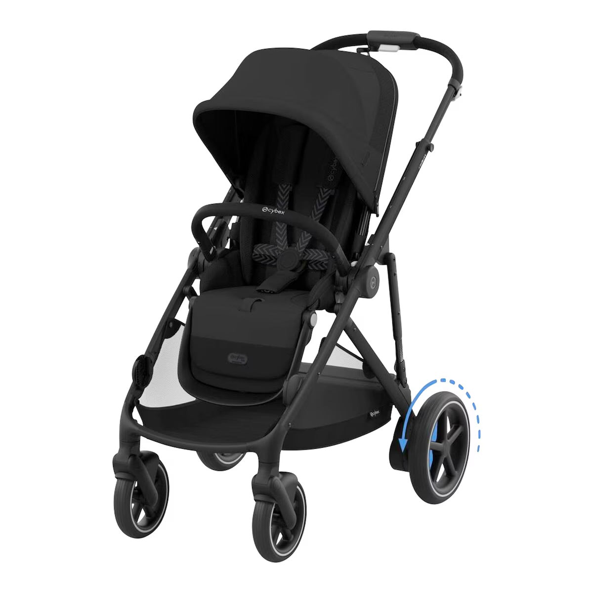 Cybex E-Gazelle Travel Bundle-Set 4in1 Moon Black