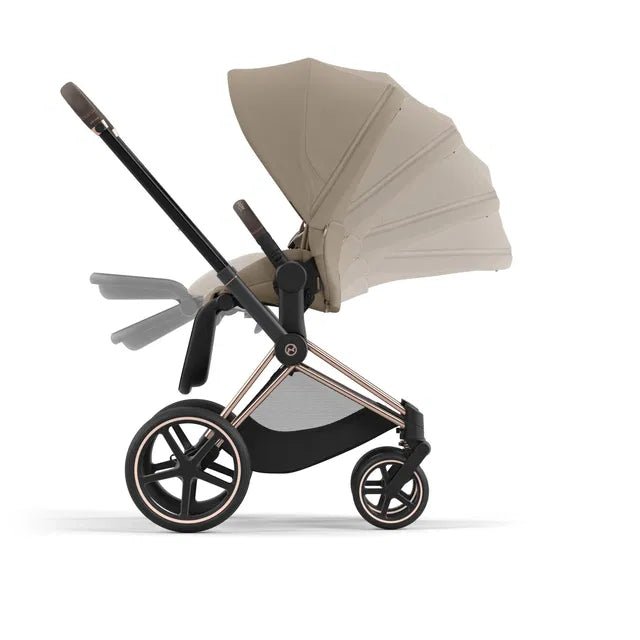 CYBEX Priam 4.0 Rosegold Kombikinderwagen cozy beige beige