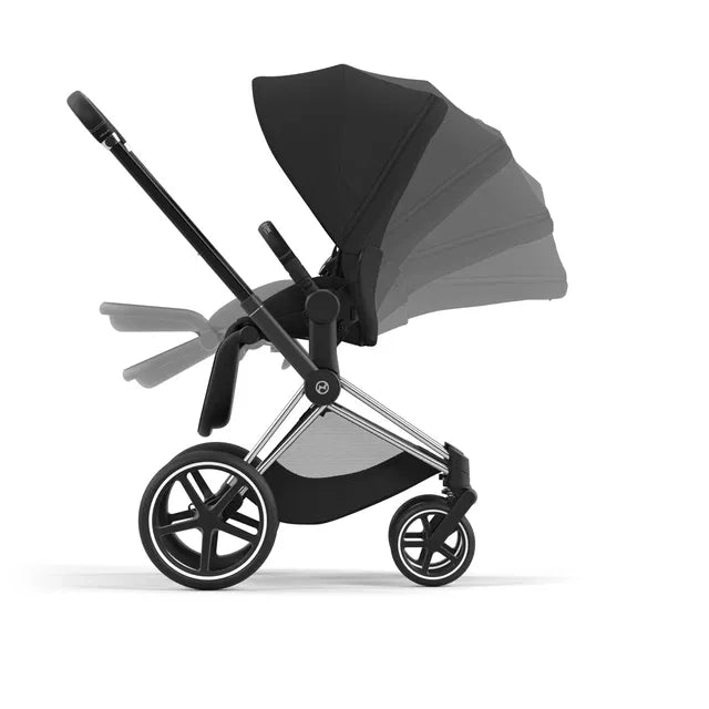 Cybex Priam Travel Bundle-Set 4in1 inkl Cloud T Plus Sephia Black / Chrome