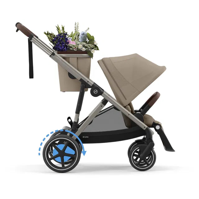 Cybex E-Gazelle Travel Bundle-Set Trio-Set Almond Beige