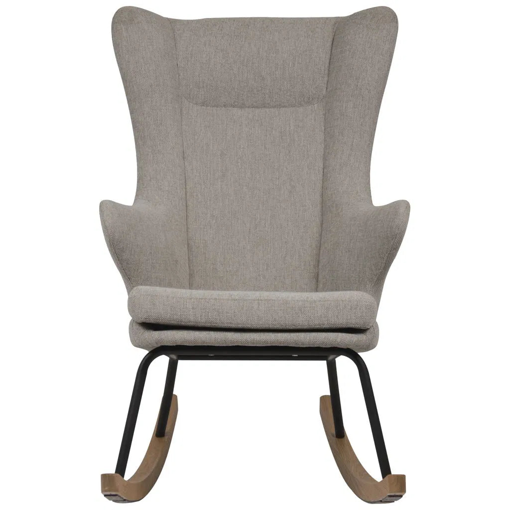 Quax Schaukel-/Stillsessel De Luxe Sand Grey