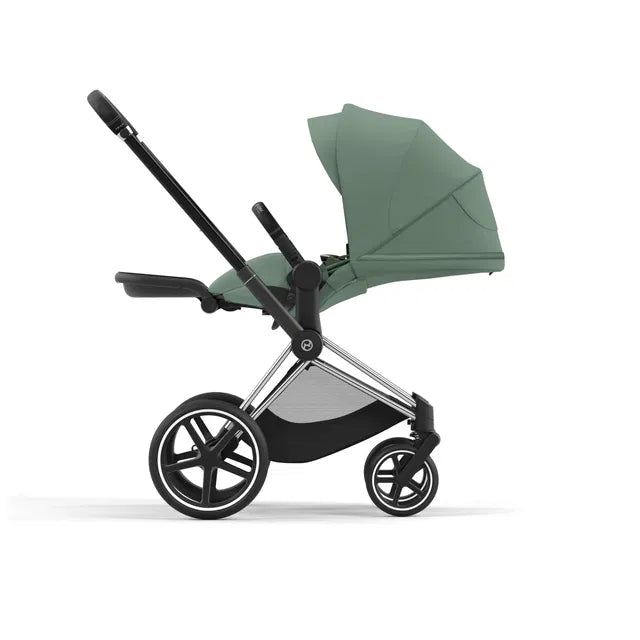 Cybex Priam Travel Bundle-Set 4in1 inkl Cloud T Plus Leaf Green / Chrome