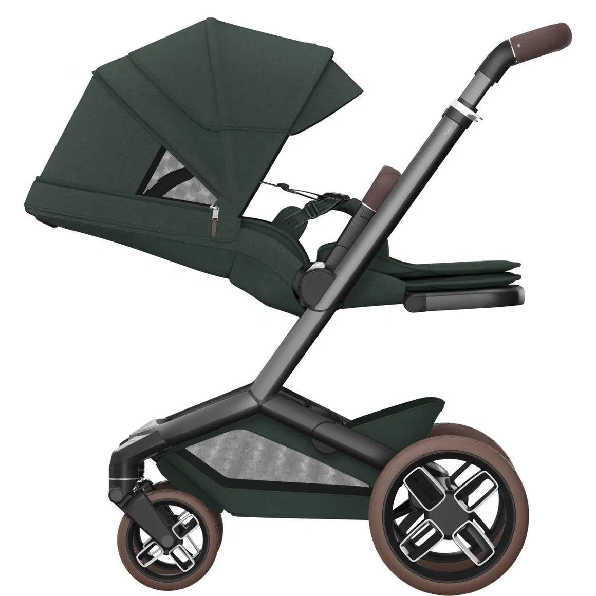 Maxi Cosi Fame 4in1 Bundle Set inkl. Pebble 360 Pro2 twillic green
