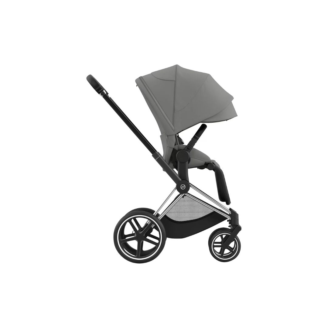 Cybex Priam Travel Bundle-Set 4in1 inkl Cloud T Plus Mirage Grey / Chrome