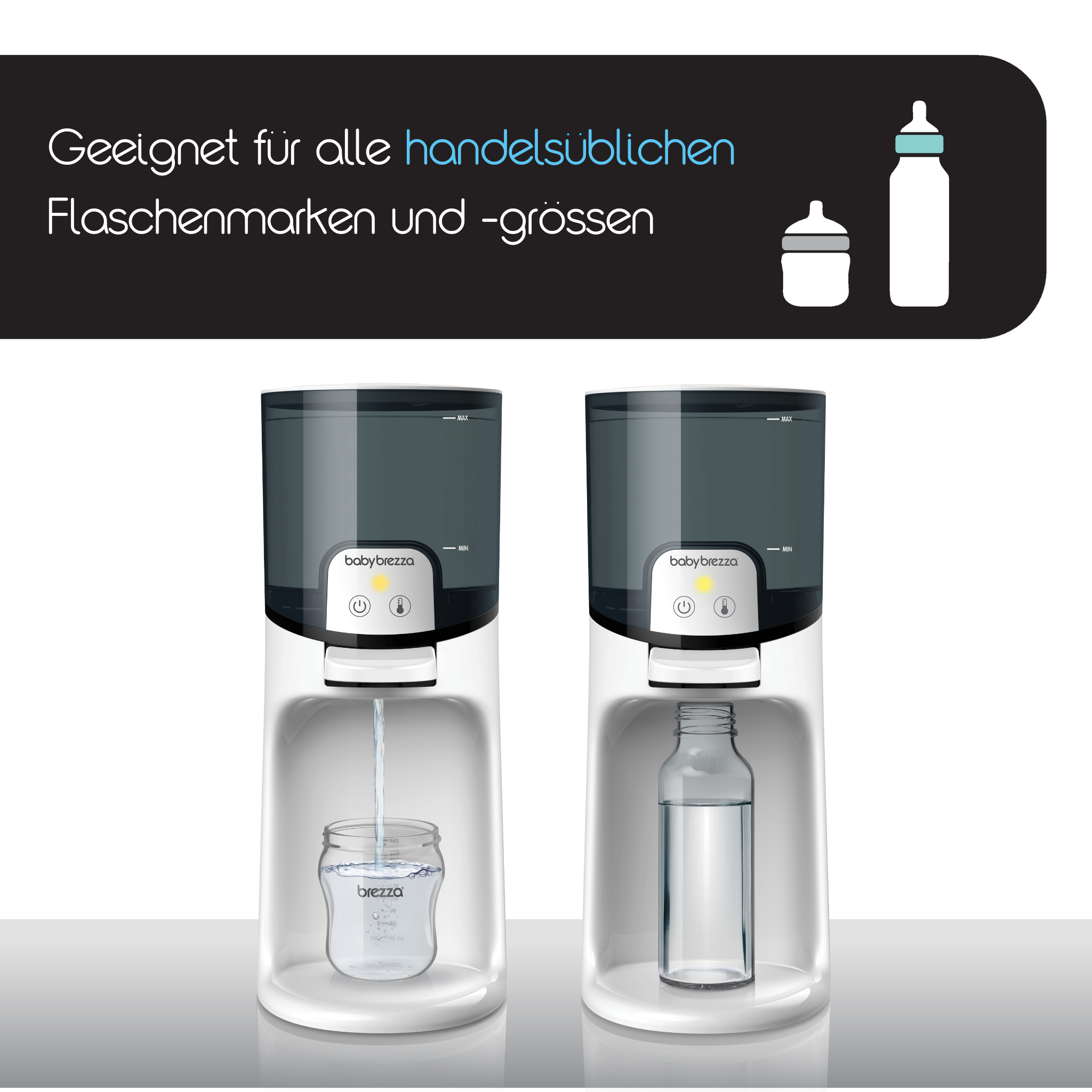 Babybrezza Instant Warmer Weiss