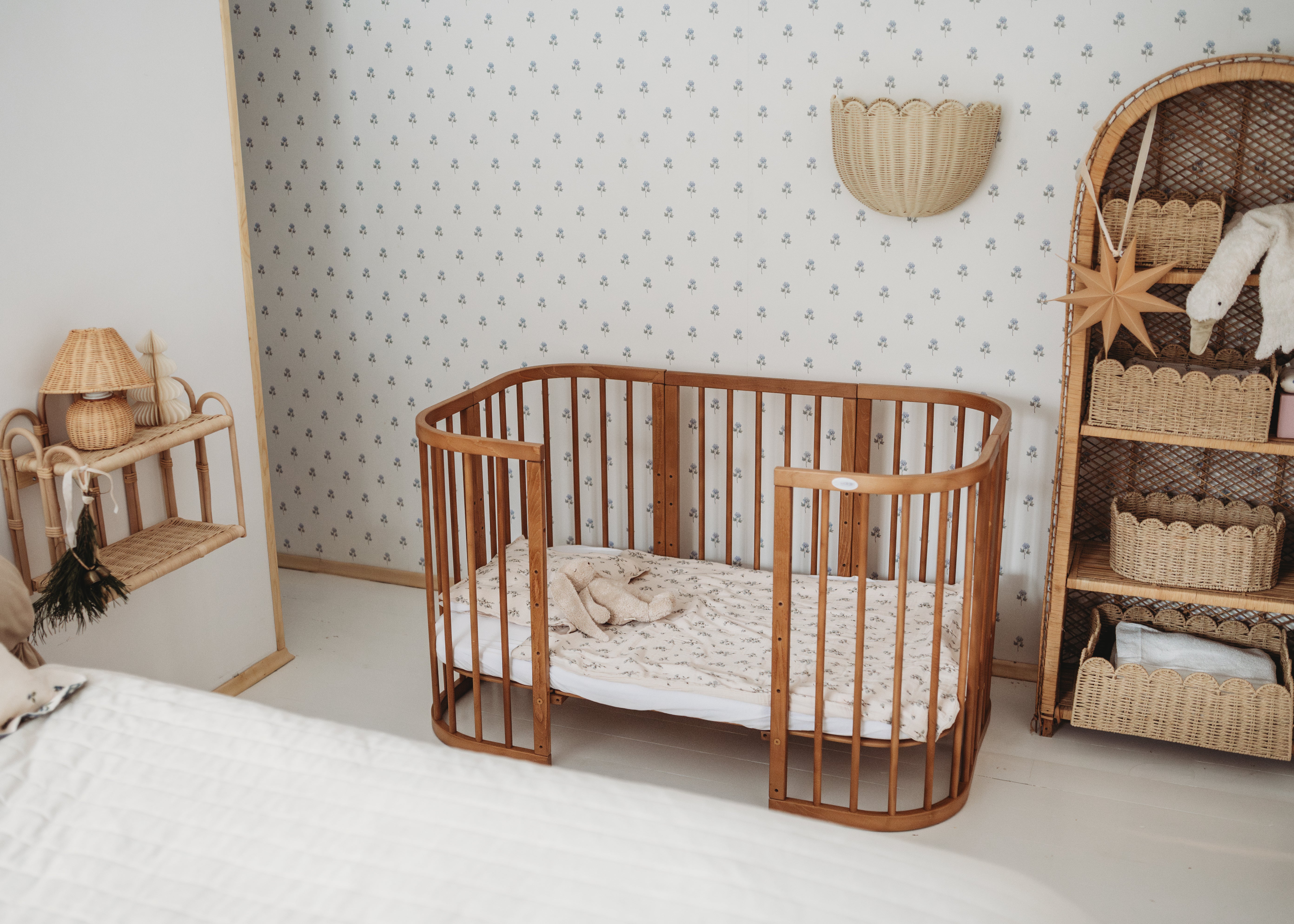 7in1 Babybett Quadi Vintage – inkl. Matratze