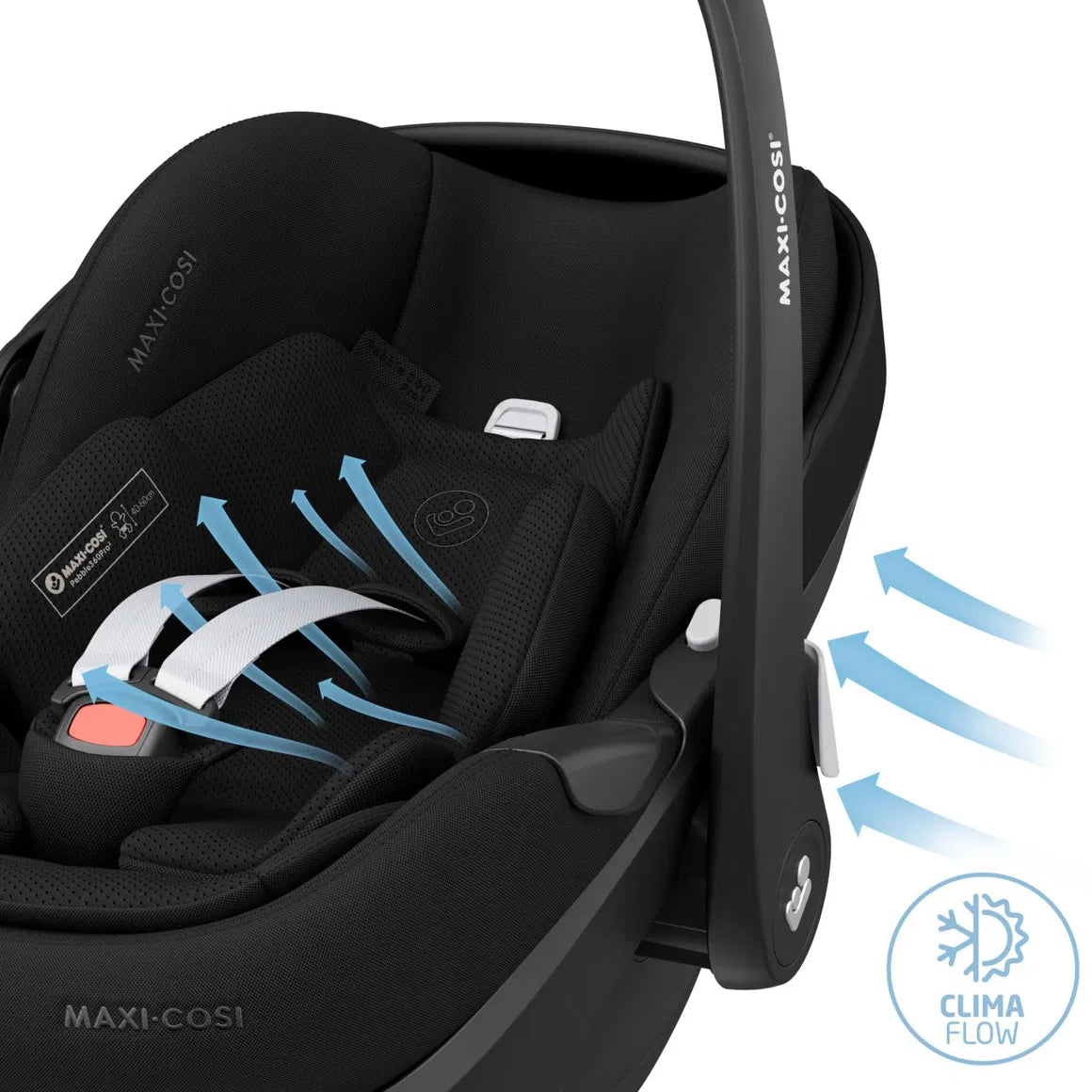 Maxi Cosi Pebble 360 Pro2 twillic black