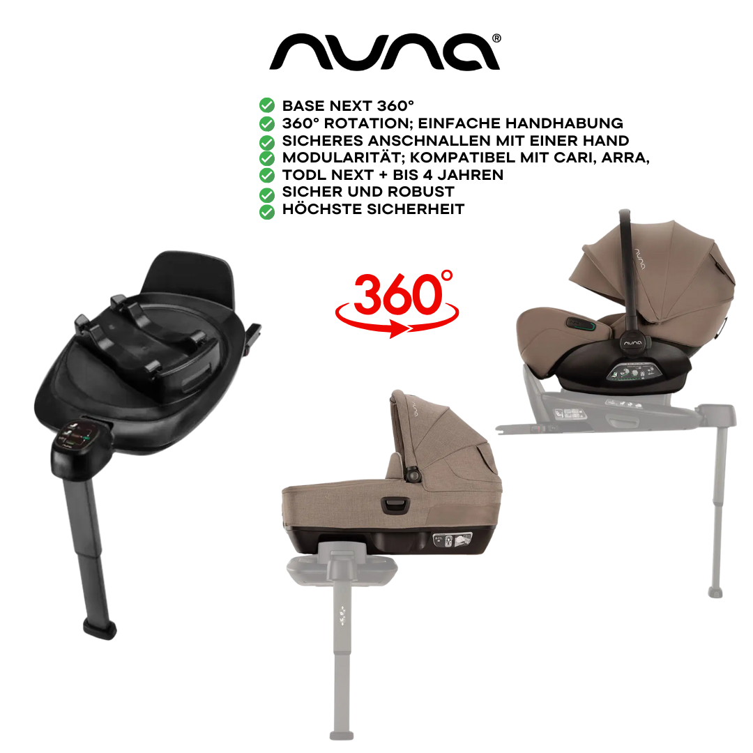 Nuna Mixx Next Bundle Set 4in1 inkl Cari Next & Pipa Next Cedar