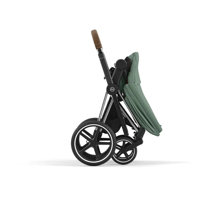 Cybex Priam Travel Bundle-Set 4in1 inkl Cloud T Plus Leaf Green/ Brown /Chrome