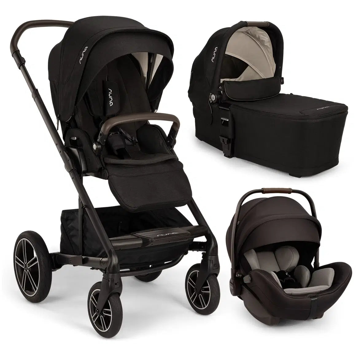 Nuna Mixx Next Caviar 3in1