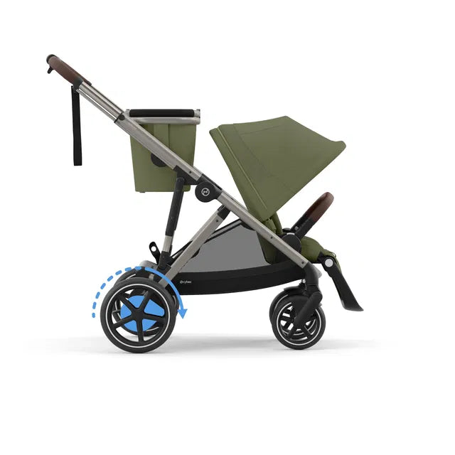 Cybex E-Gazelle Travel Bundle-Set 4in1 Moss Green