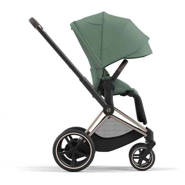 Cybex ePriam Travel Bundle-Set 4in1 inkl Cloud T Plus Rosegold / Leaf Green
