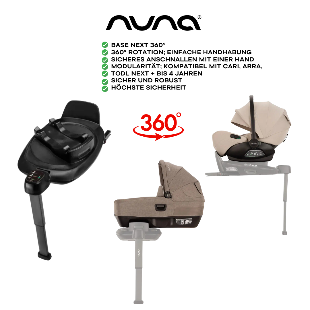 Nuna Mixx Next Bundle Set 4in1 inkl Cari Next & Pipa Next Biscotti