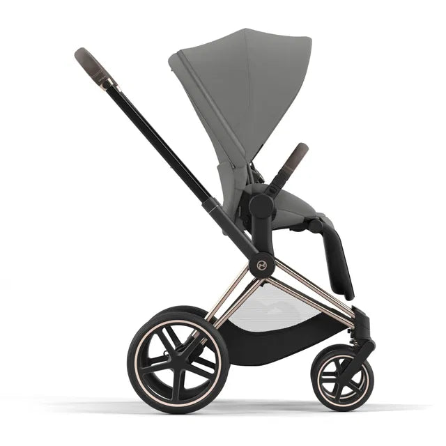 Cybex Priam Rosegold Travel Bundle-Set 4in1 inkl Cloud T Plus Mirage Grey