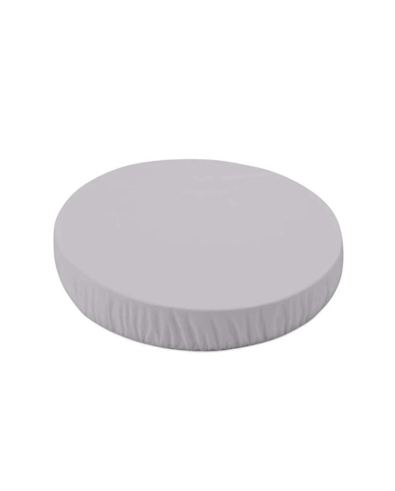 Spannbettlaken aus Baumwolle 73x73 cm – Grey Oval
