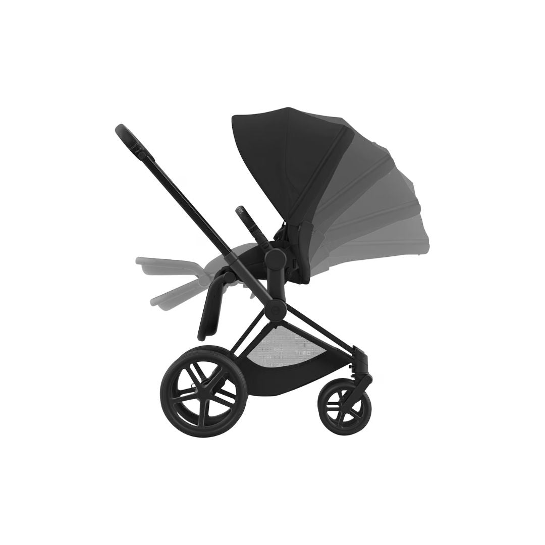 Cybex ePriam Travel Bundle-Set 4in1 inkl Cloud T Plus Sephia Black /All Black