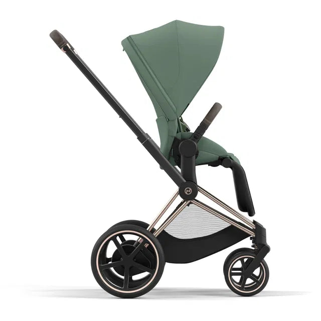 Cybex ePriam Travel Bundle-Set 4in1 inkl Cloud T Plus Rosegold / Leaf Green