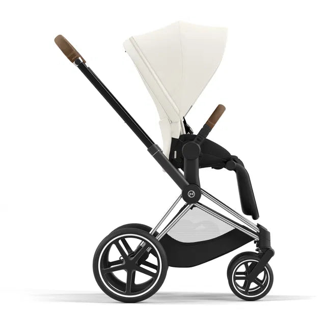 Cybex Priam Travel Bundle-Set 4in1 inkl Cloud T Plus Off White/ Brown /Chrome