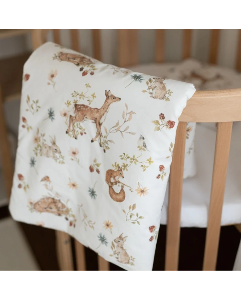 Babyhörnchen 2in1 Decke und Kissen – Polnischer Wald