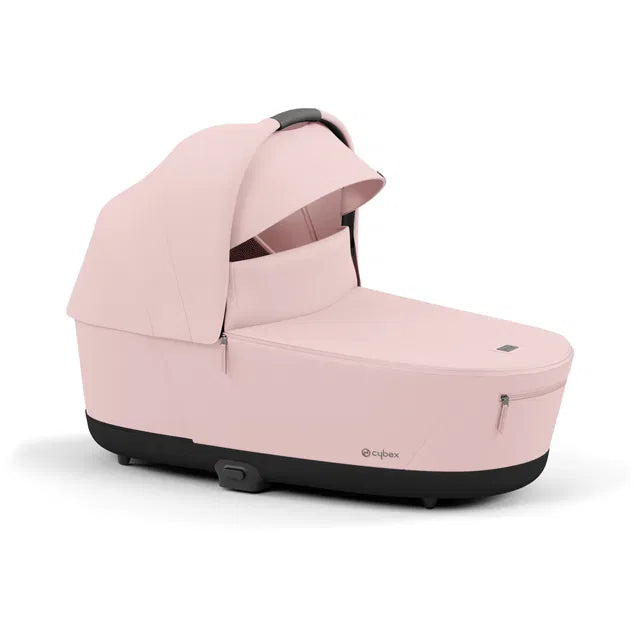 Cybex Chrome ePriam Travel Bundle-Set 4in1 inkl Cloud T Plus Chrome / Brown /Peach Pink