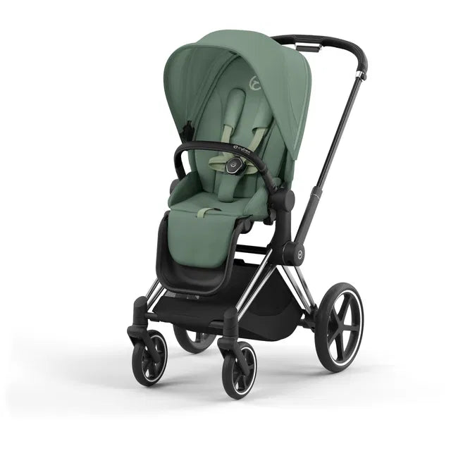 Cybex Priam Travel Bundle-Set 4in1 inkl Cloud T Plus Leaf Green / Chrome