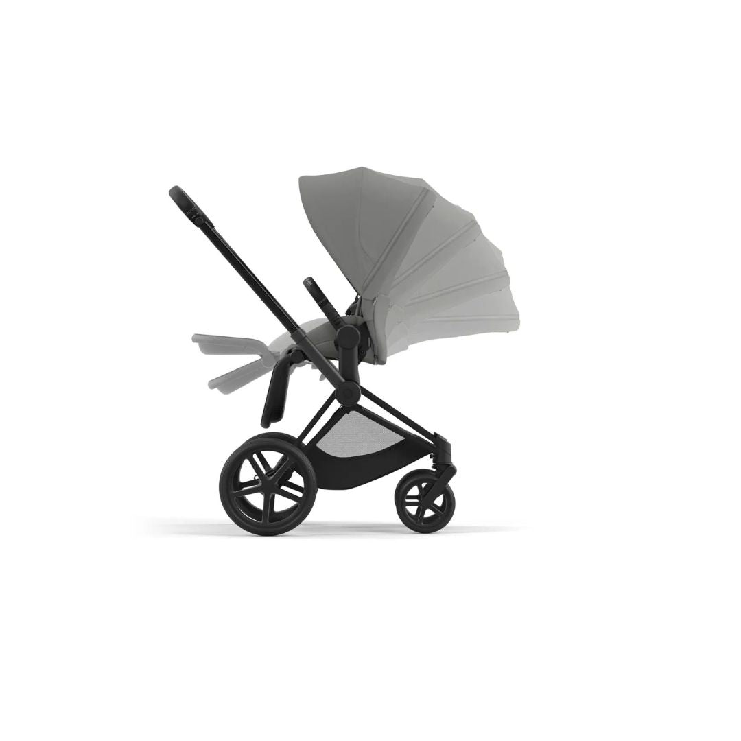 Cybex ePriam Travel Bundle-Set 4in1 inkl Cloud T Plus Mirage Grey / Black