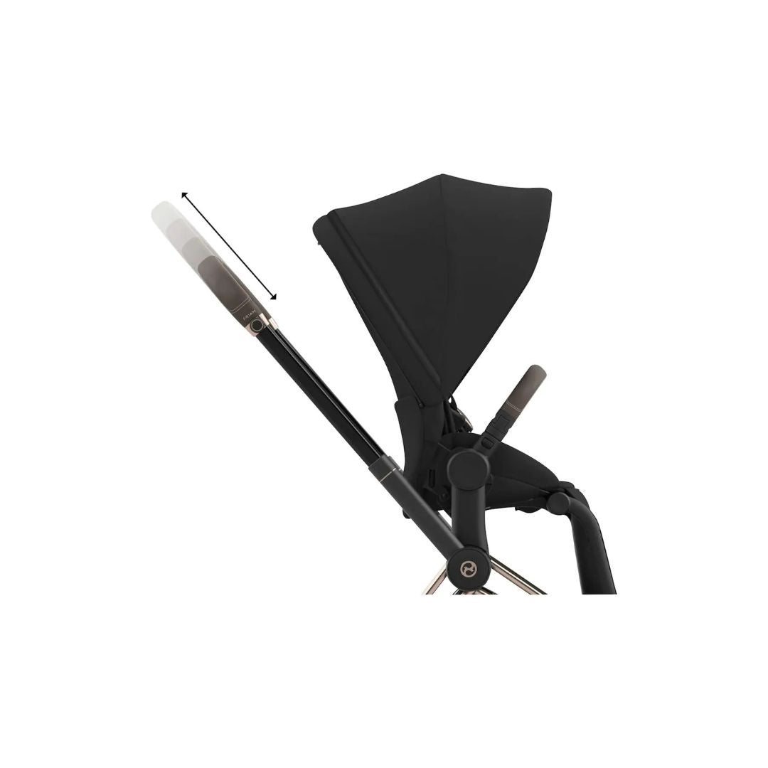 Cybex ePriam Travel Bundle-Set 4in1 inkl Cloud T Plus Rosegold / Sepia Black