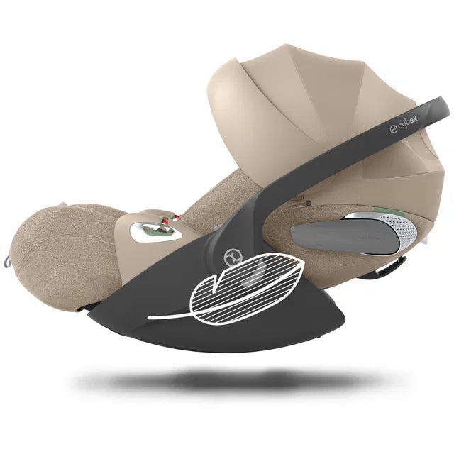 Cybex Priam Travel Bundle-Set 4in1 inkl Cloud T Plus Cozy Beige / Chrome