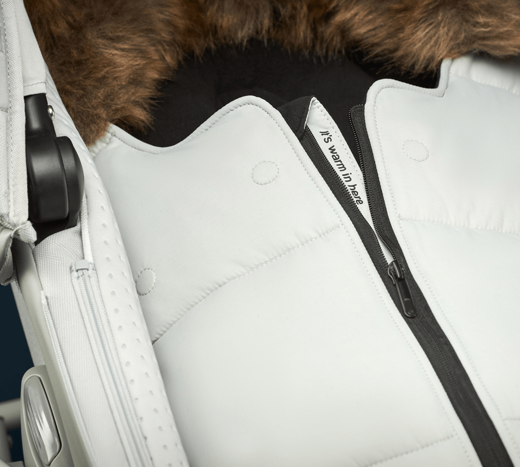 Anex light gray Fusssack WOM 0+