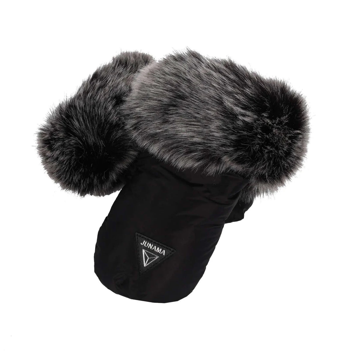 Junama Winter Kinderwagen-Set Schwarz