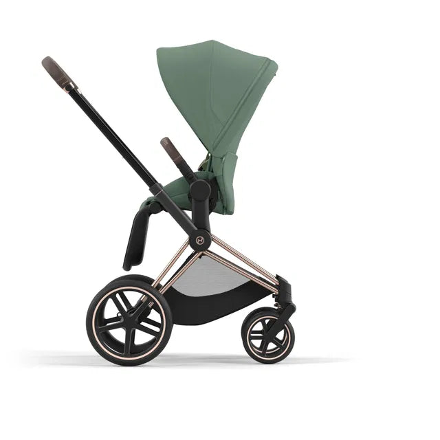 Cybex Priam Rosegold Travel Bundle-Set 4in1 inkl Cloud T Plus Leaf Green