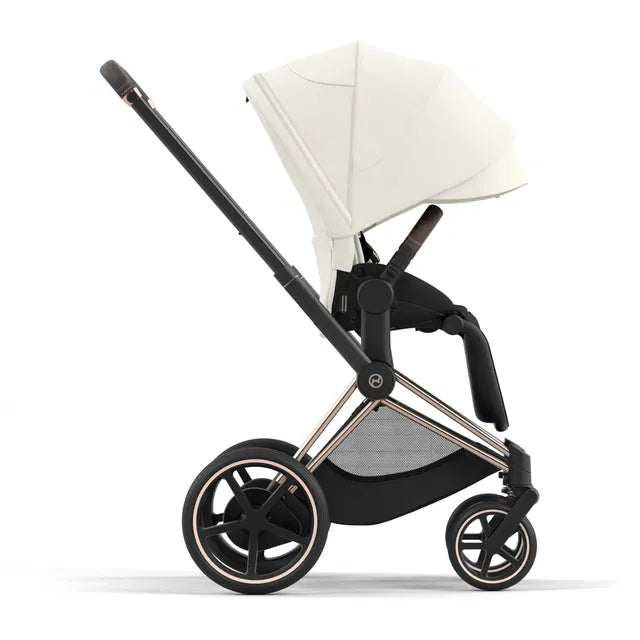 Cybex ePriam Travel Bundle-Set 4in1 inkl Cloud T Plus Rosegold / Off White