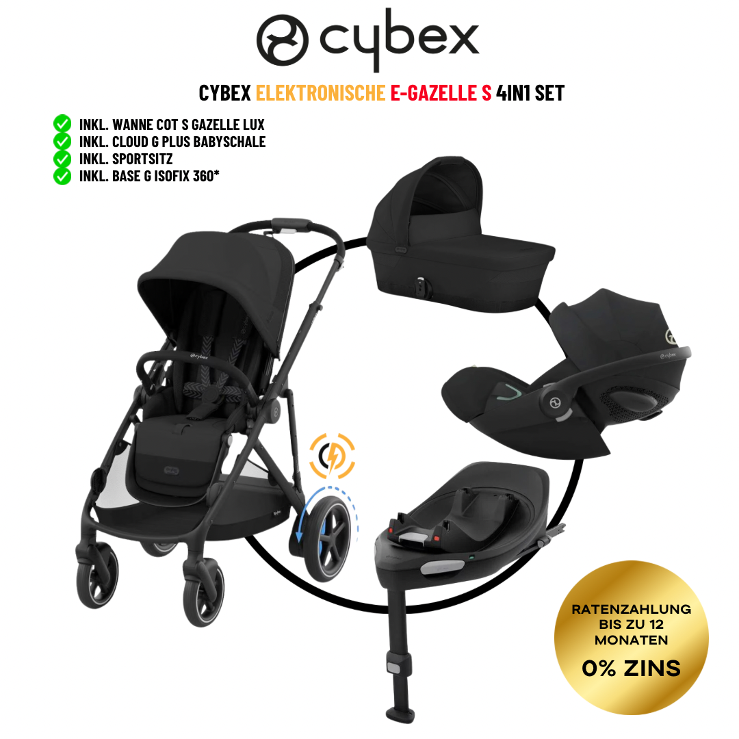 Cybex E Gazelle Bundle Set 4in1