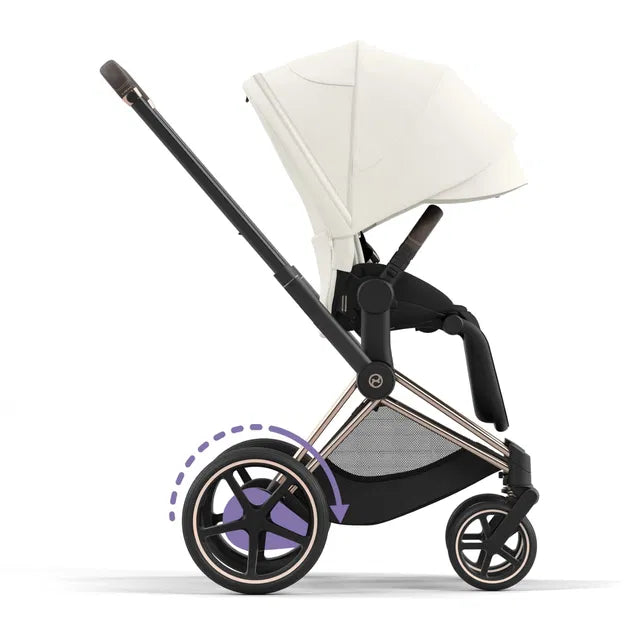 Cybex ePriam Travel Bundle-Set 4in1 inkl Cloud T Plus Rosegold / Off White