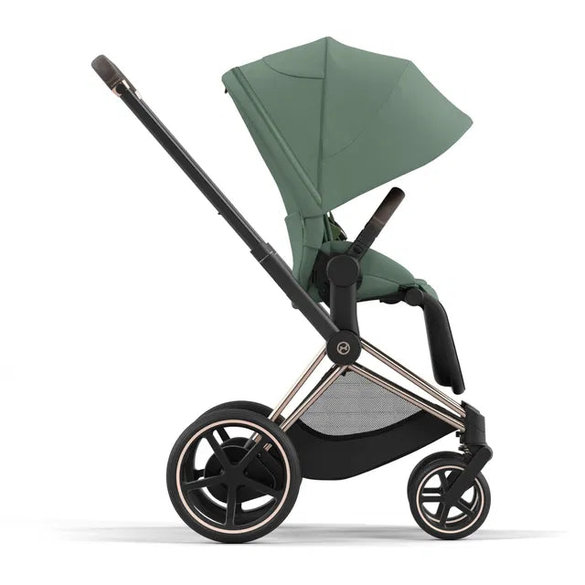 Cybex ePriam Travel Bundle-Set 4in1 inkl Cloud T Plus Rosegold / Leaf Green