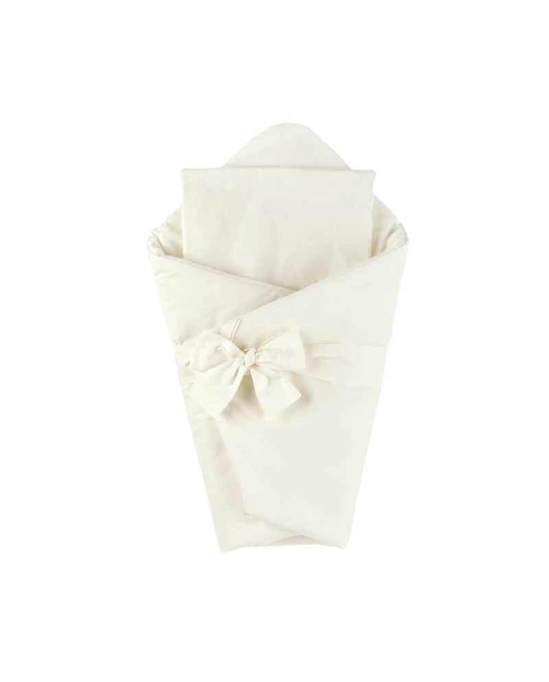 Babyhörnchen 2in1 Decke und Kissen – Ecru Basic