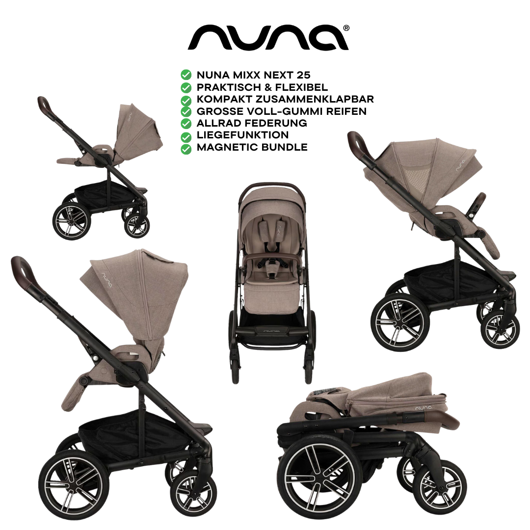 Nuna Mixx Next Bundle Set 4in1 inkl Cari Next & Pipa Next Cedar
