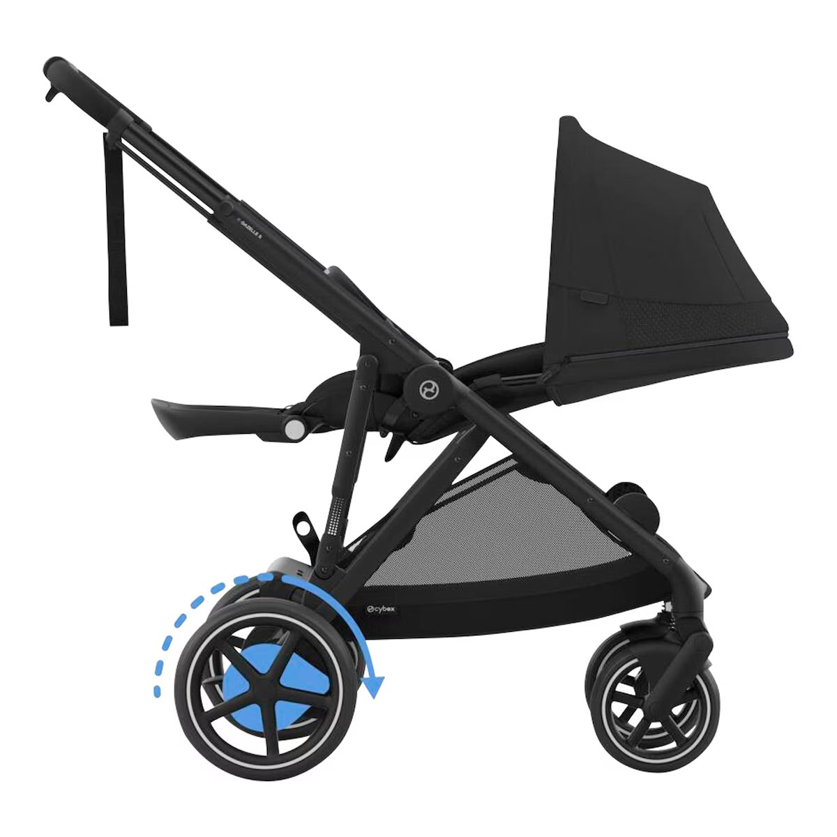Cybex E-Gazelle Travel Bundle-Set 4in1 Moon Black