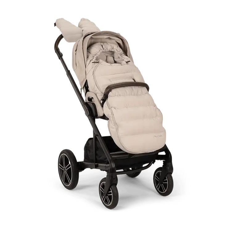 Nuna Winter Kinderwagen Set merinowolle Biscotti