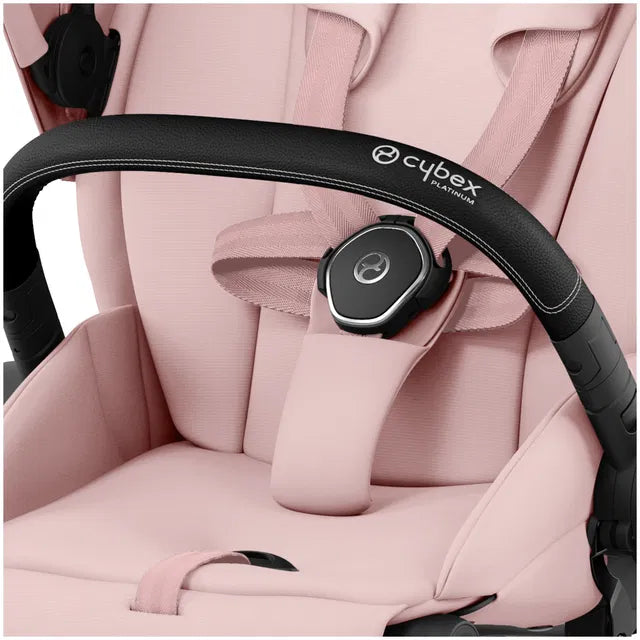 Cybex Priam Travel Bundle-Set 4in1 inkl Cloud T Plus Peach Pink / Chrome