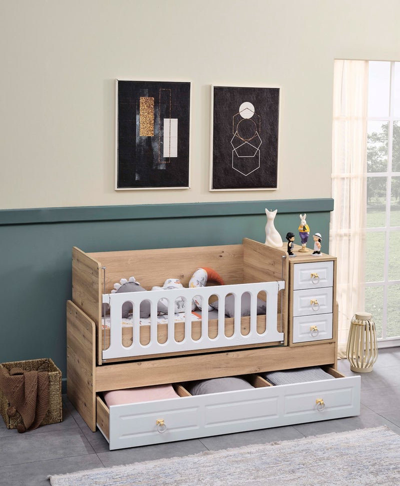 X-MAS DEAL: Graco DLX 4in1 + Babybett Natura Multifunktional